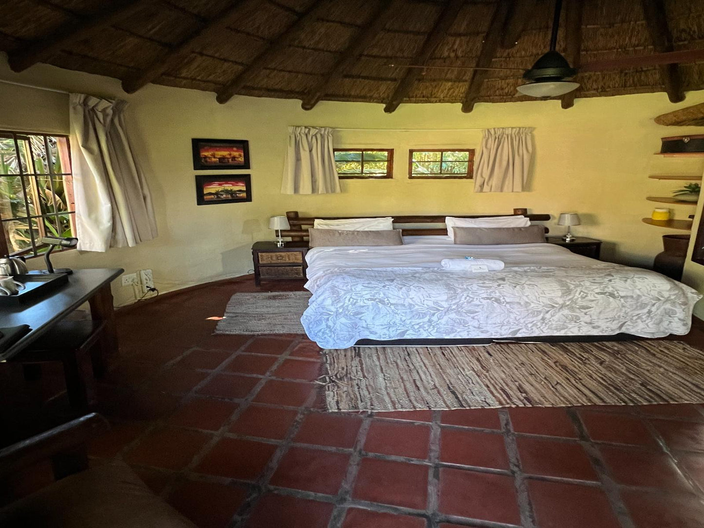 Safari 1 Double Room with Garden View @ Fish Eagle Manor