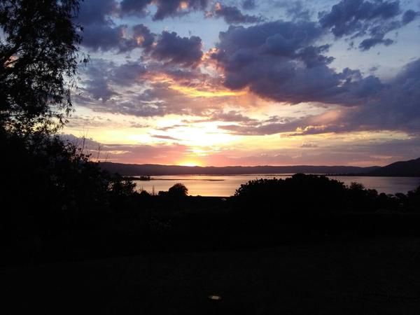 Fish Eagle Lodge Welbedacht Knysna Knysna Western Cape South Africa Sky, Nature, Framing, Sunset