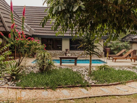 Flamingo Private Villa Phalaborwa Limpopo Province South Africa House, Building, Architecture, Garden, Nature, Plant, Swimming Pool