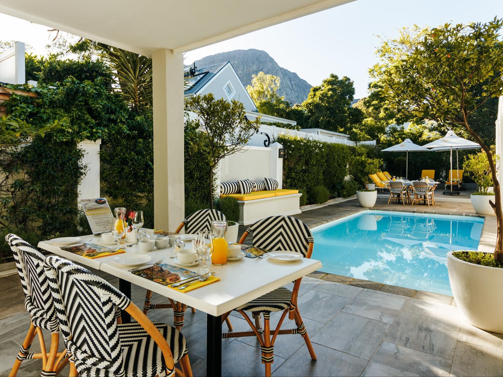 Fleur Du Soleil Luxury Guesthouse Franschhoek Western Cape South Africa Swimming Pool