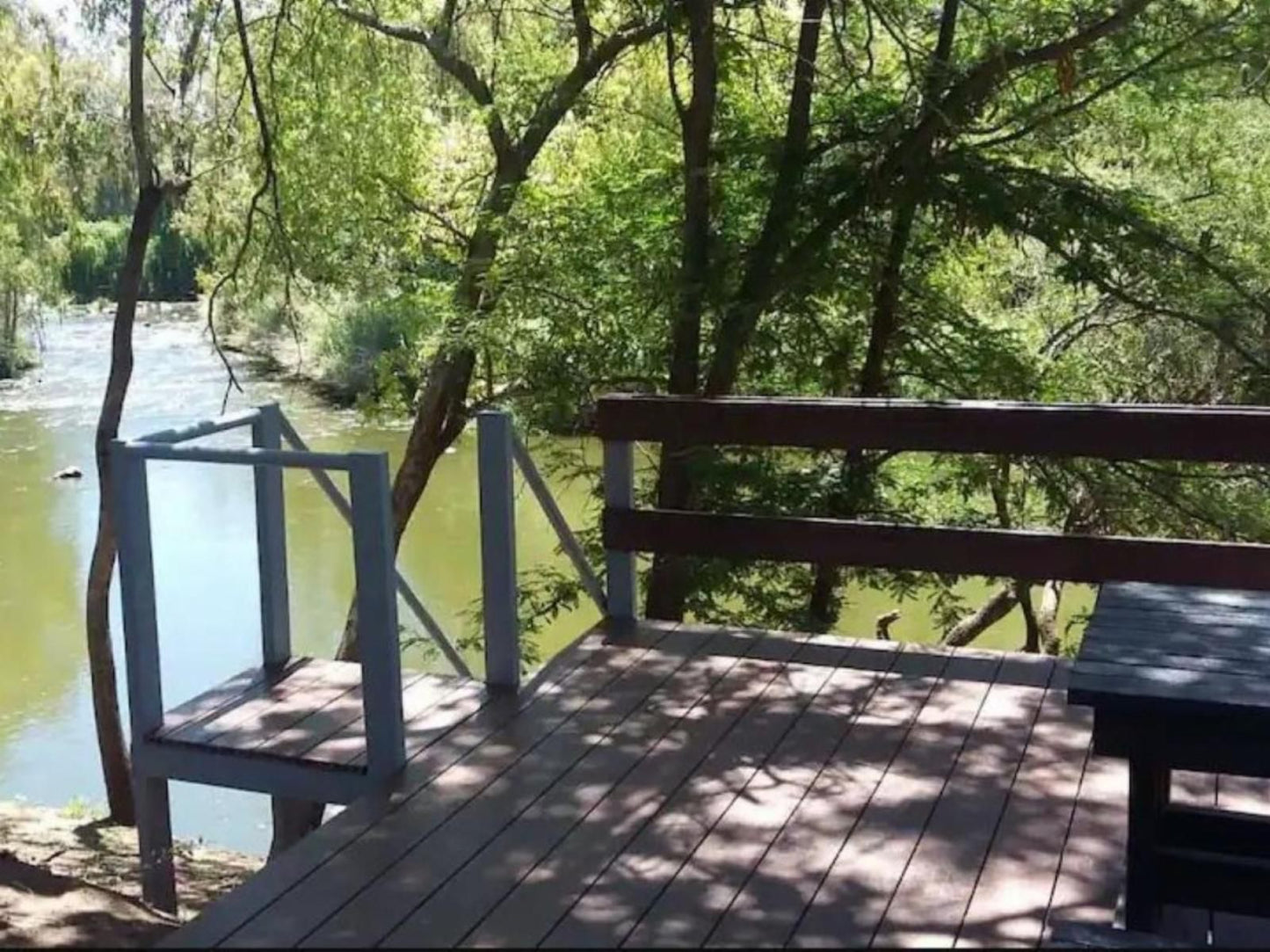 Fly Fishing Paradise On The Vaalriver Parys Free State South Africa Bridge, Architecture, River, Nature, Waters, Tree, Plant, Wood