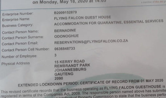 Flying Falcon Guest House Rembrandt Park Johannesburg Gauteng South Africa Colorless, Aircraft, Vehicle, Text