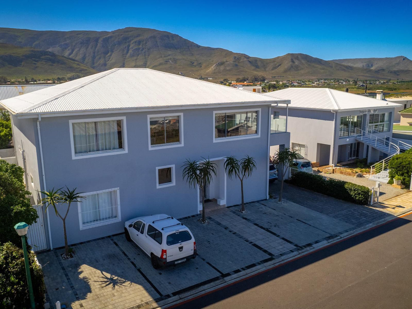 Footprints In Kleinmond, House, Building, Architecture, Palm Tree, Plant, Nature, Wood