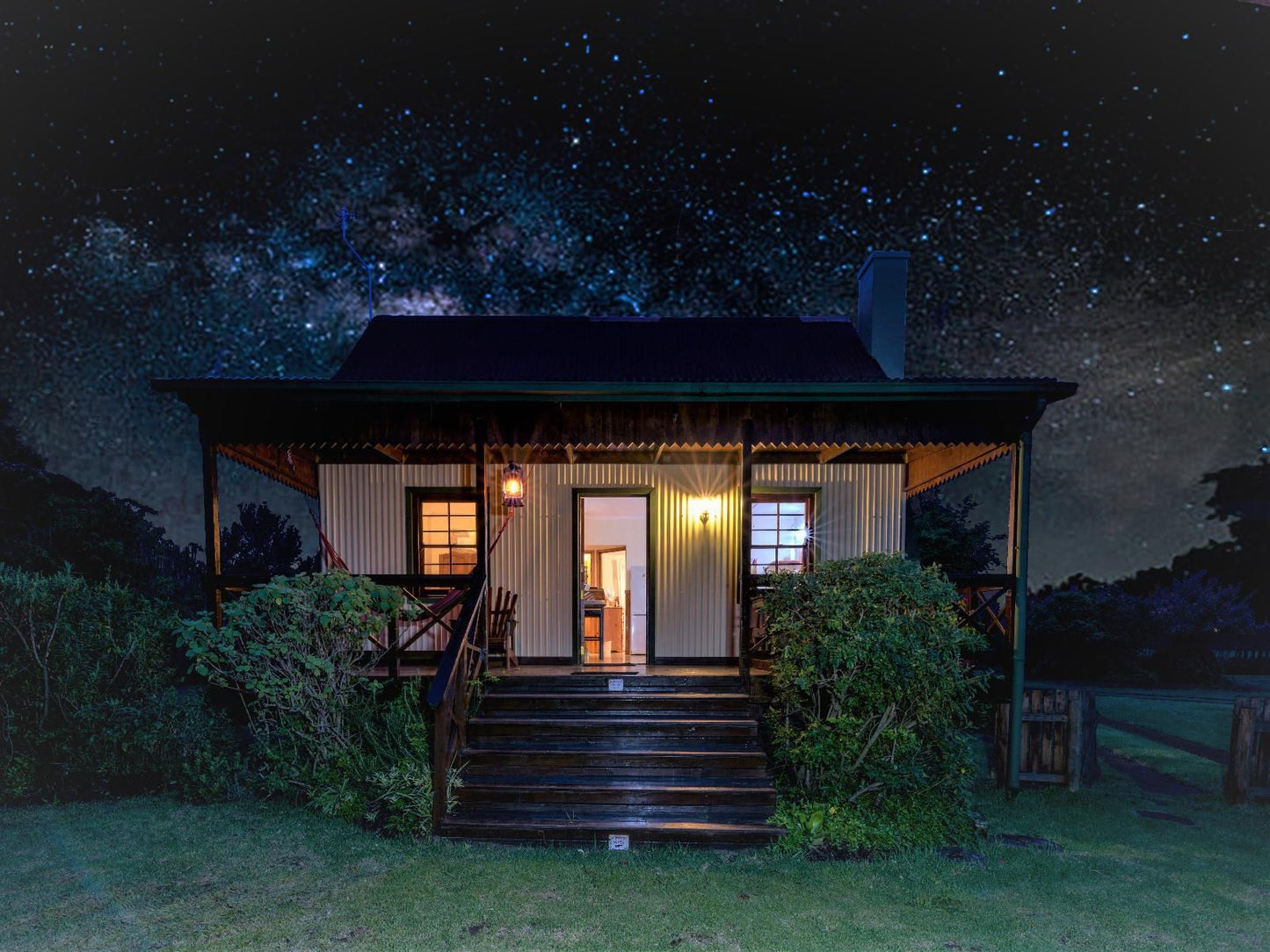 Forest Edge Knysna Western Cape South Africa Night Sky, Nature