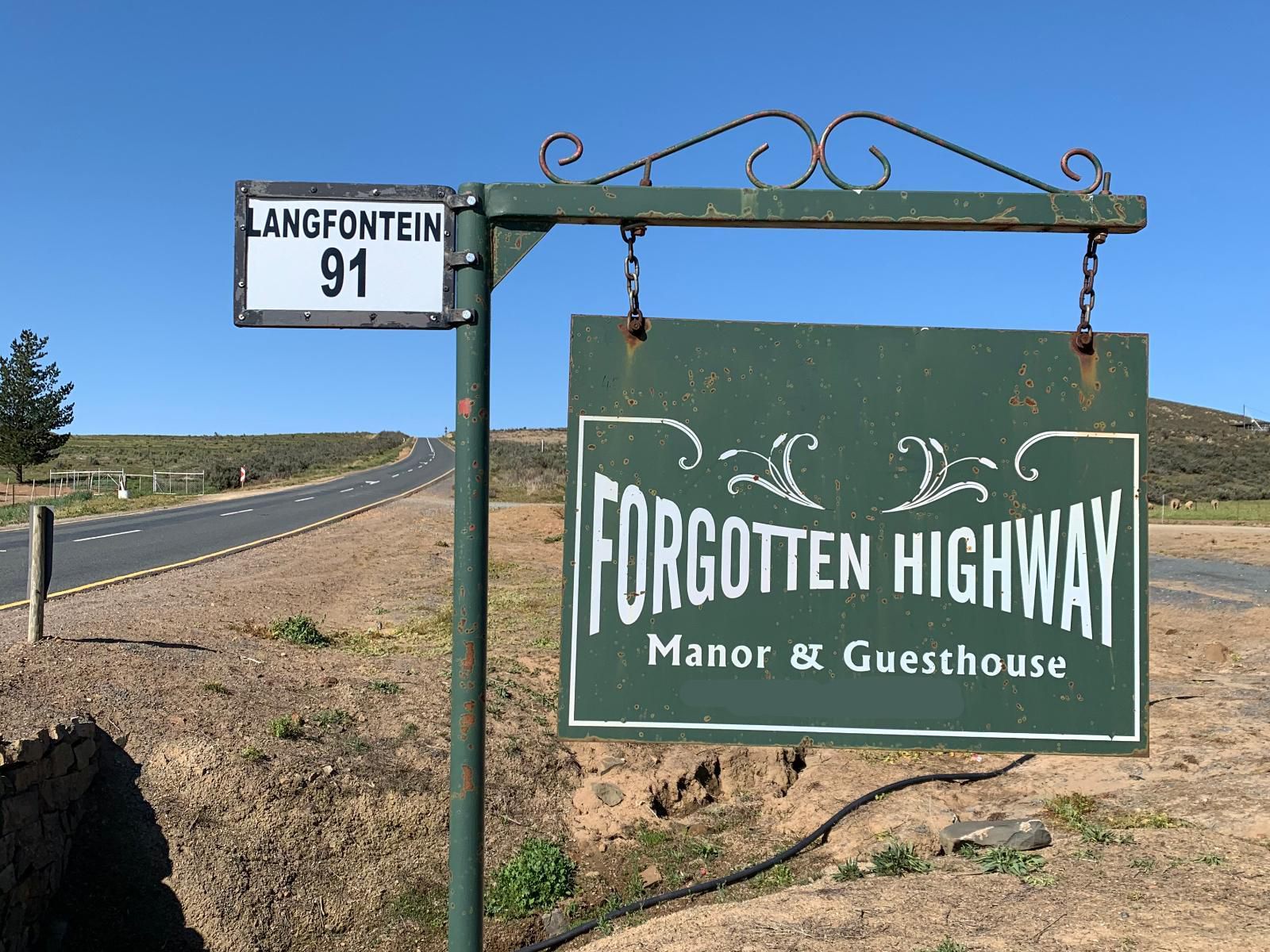 Forgotten Highway Guest Farm Ceres Western Cape South Africa Complementary Colors, Sign, Text, Street