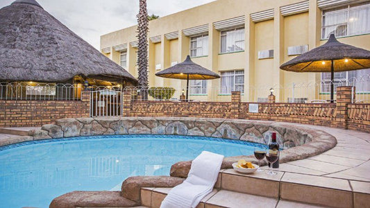 Fortis Hotel Evander Evander Mpumalanga South Africa Complementary Colors, House, Building, Architecture, Palm Tree, Plant, Nature, Wood, Swimming Pool