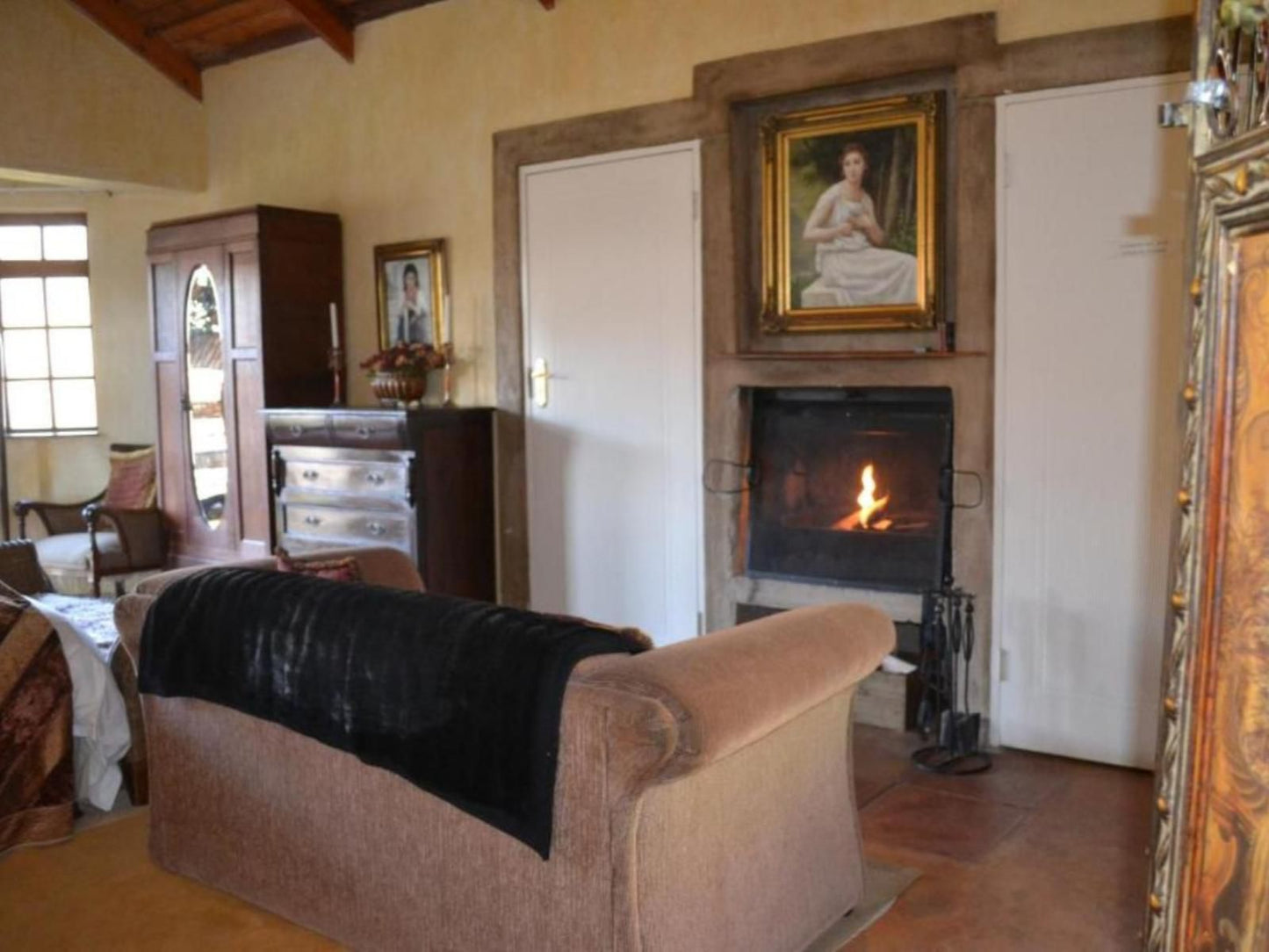 Fox And Squirrel Dullstroom Mpumalanga South Africa Fire, Nature, Fireplace, Living Room