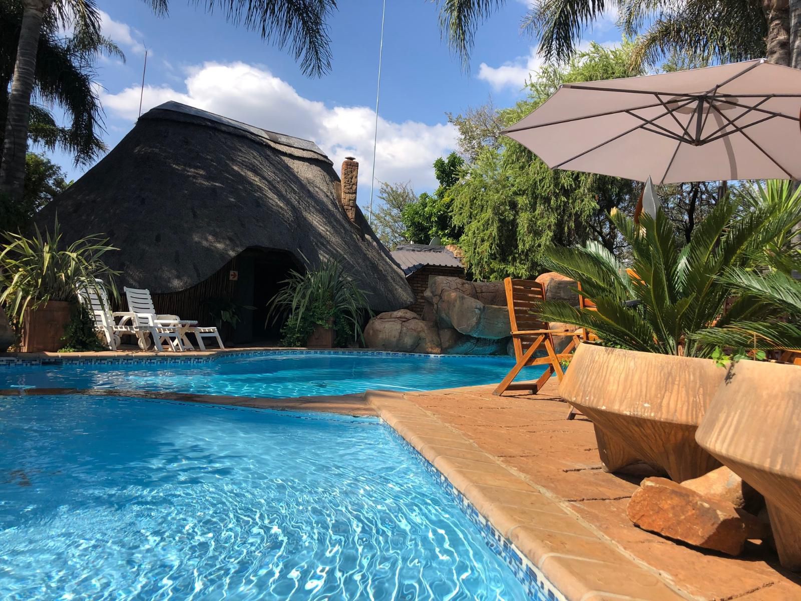 Francor Guesthouse Akasia Pretoria Tshwane Gauteng South Africa Complementary Colors, Palm Tree, Plant, Nature, Wood, Swimming Pool