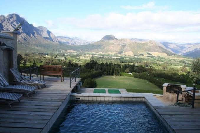 Franschhoek Pass Villa Franschhoek Western Cape South Africa Mountain, Nature, Highland, Swimming Pool