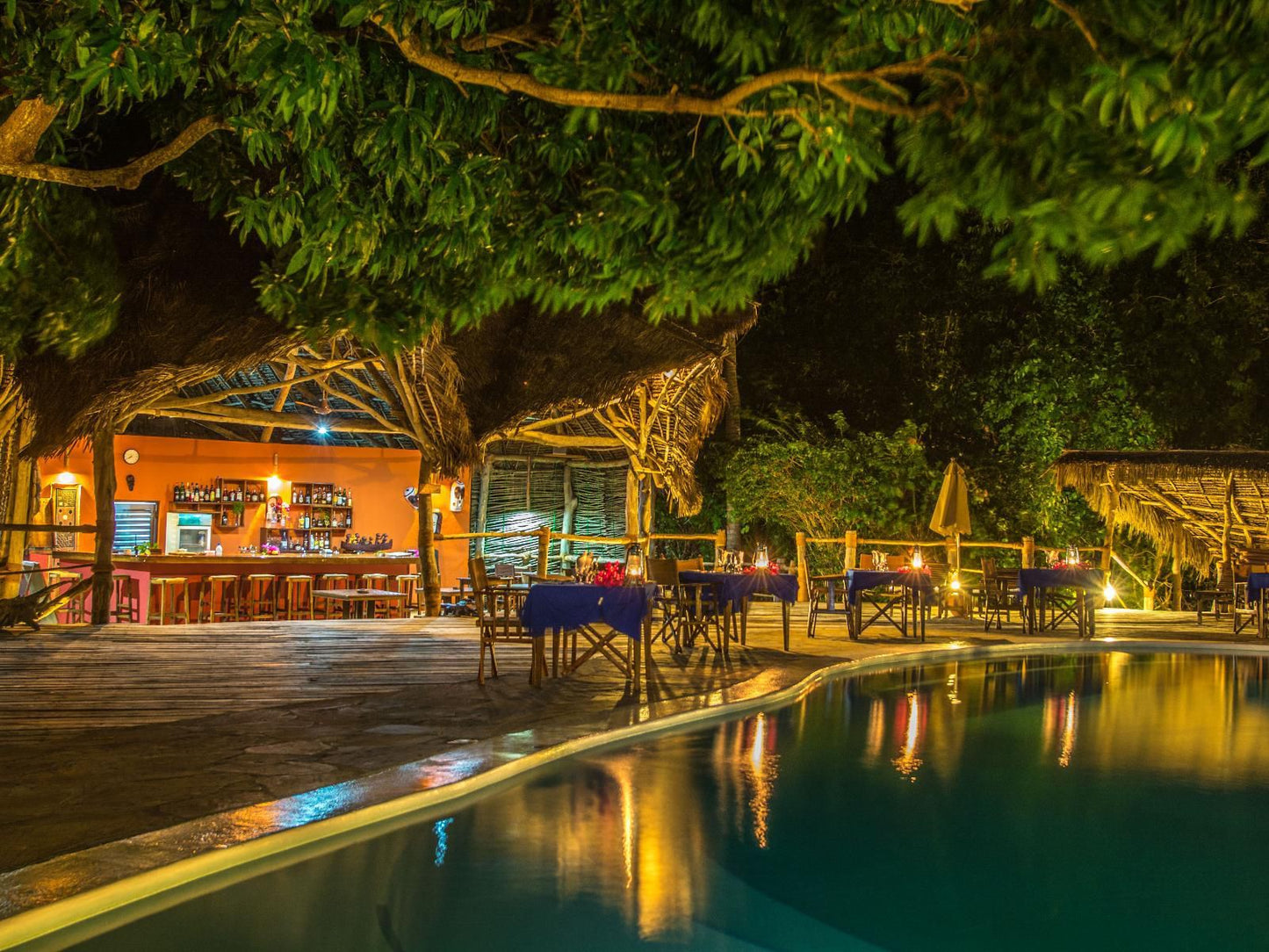 Fundu Lagoon, Colorful, Bar, Swimming Pool