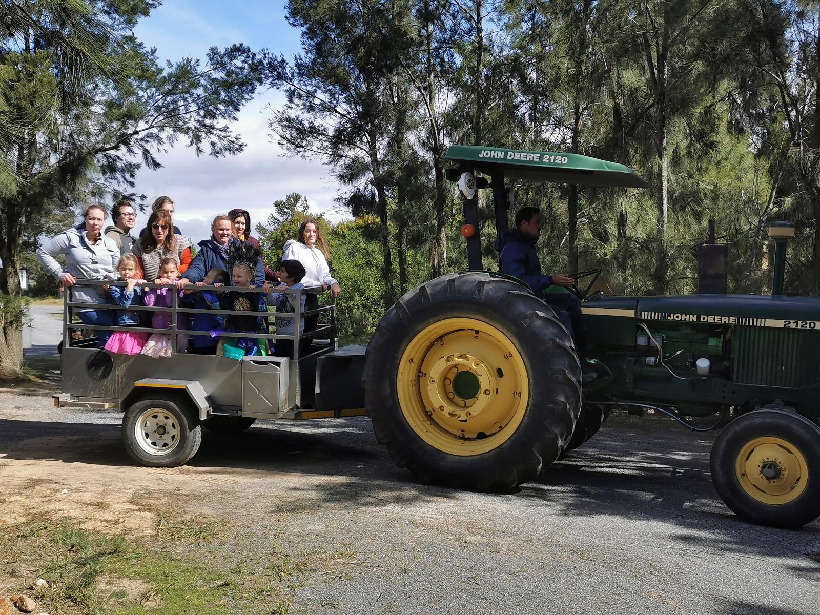 Fynbos Guest Farm, Face, Person, Group, Tractor, Vehicle, Agriculture, Frontal Face