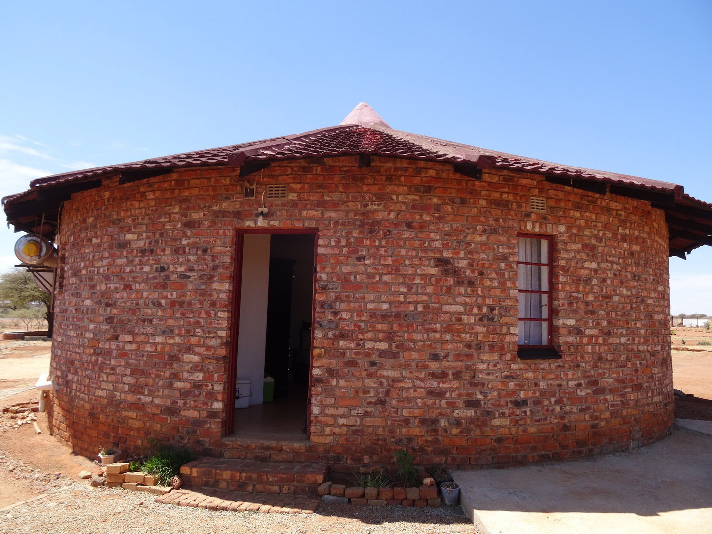 Gali Lodge Taung North West Province South Africa Complementary Colors, Building, Architecture, Brick Texture, Texture