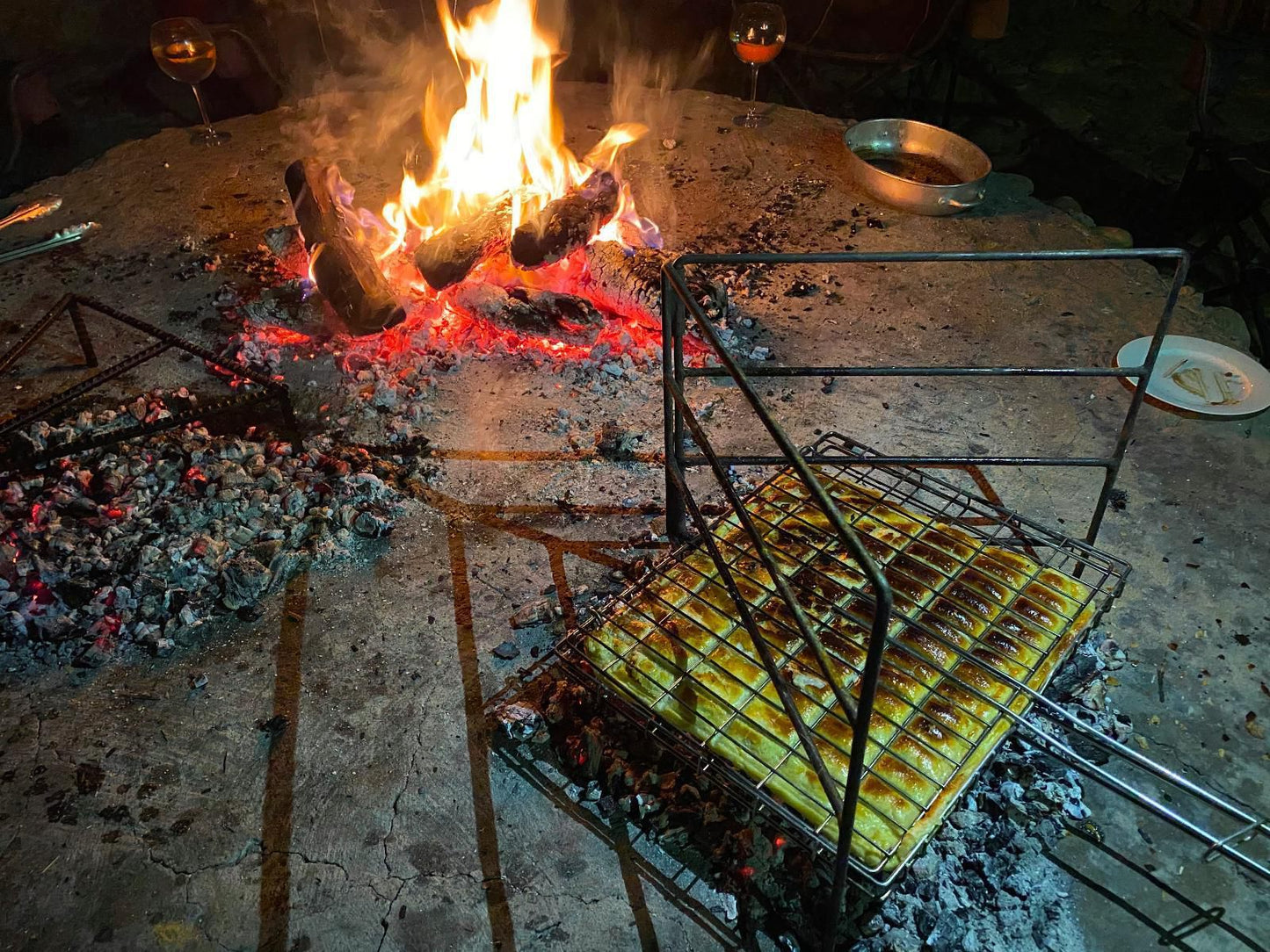 Gannabos Guest House, Fire, Nature, Meat, Food