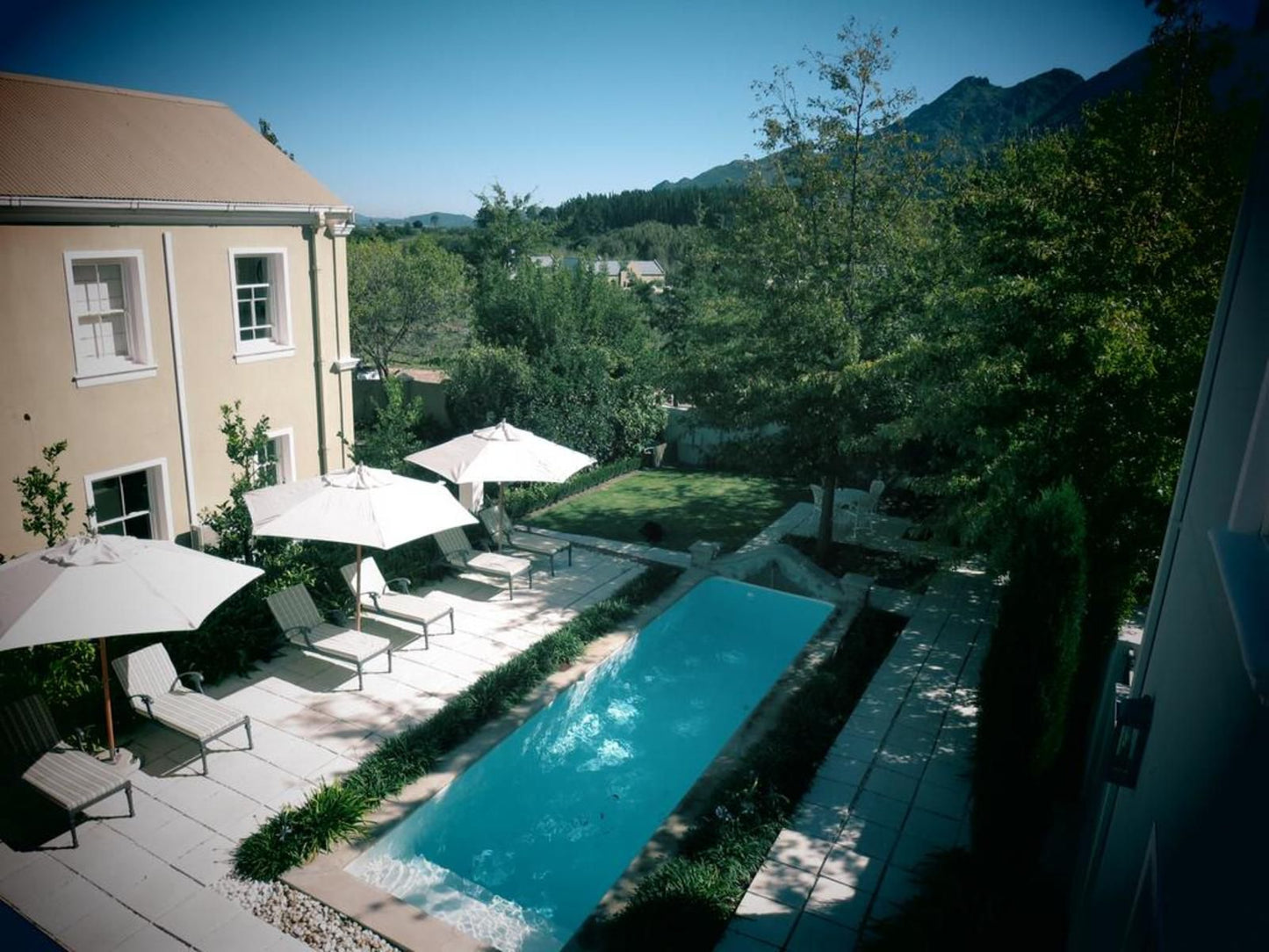 Garlick House Franschhoek Western Cape South Africa Swimming Pool
