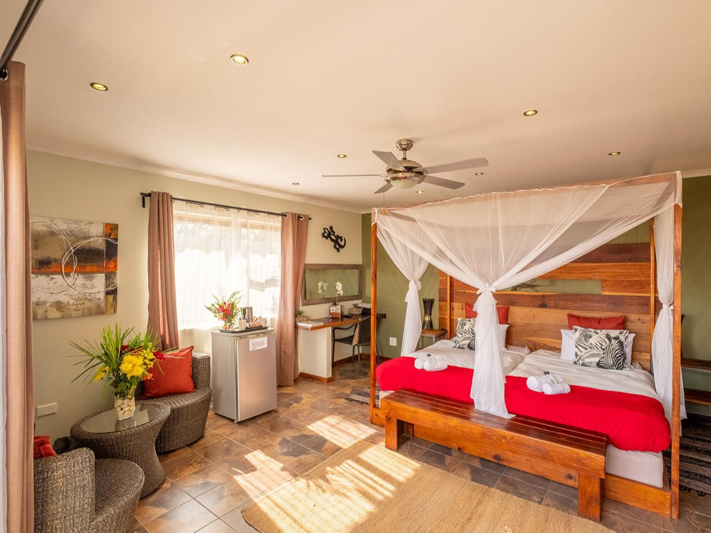 Gecko Ridge, Luxury Rooms, Bedroom