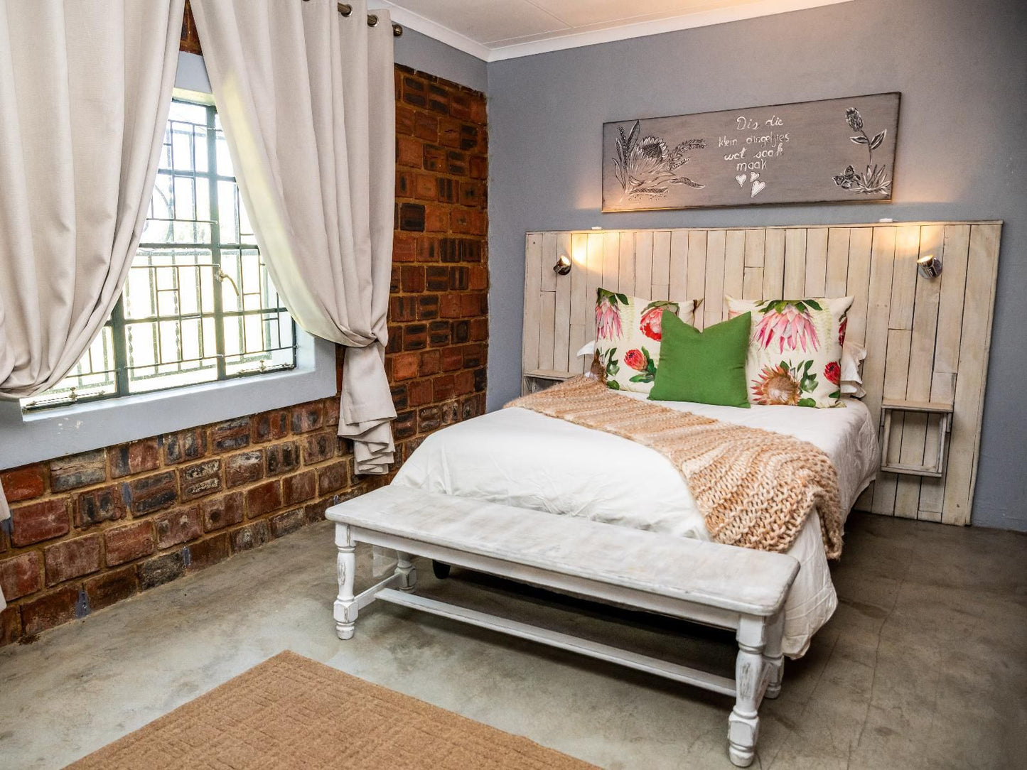 Gemaqulibe Swartruggens North West Province South Africa Bedroom, Brick Texture, Texture