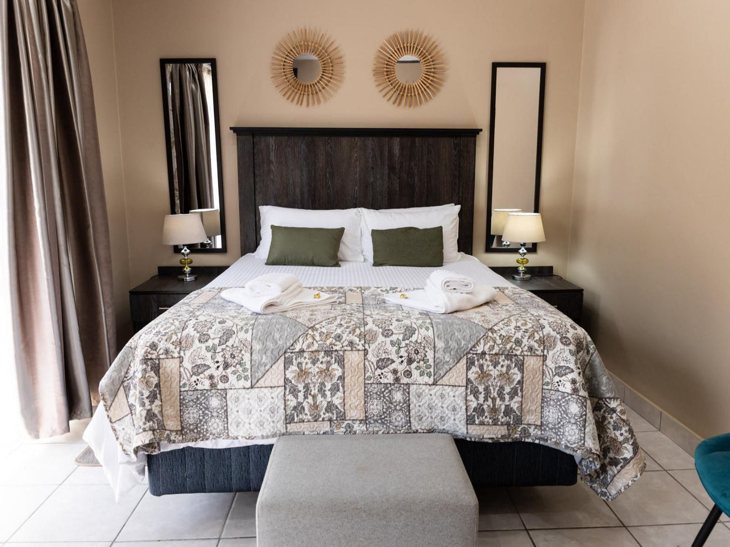 Gemstone Guest House Klerksdorp North West Province South Africa Bedroom