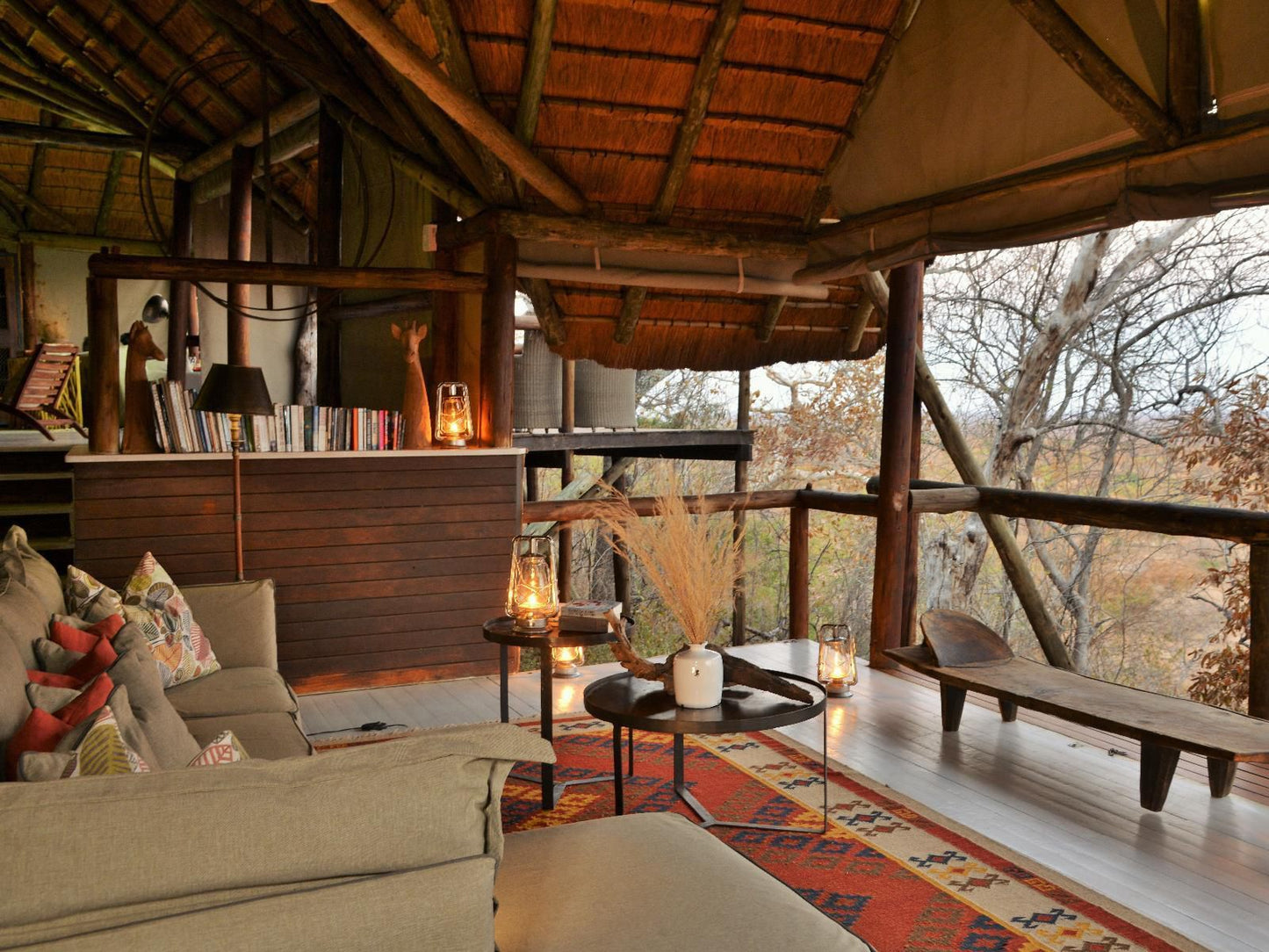 Ghoha Hills Savuti Lodge, Living Room