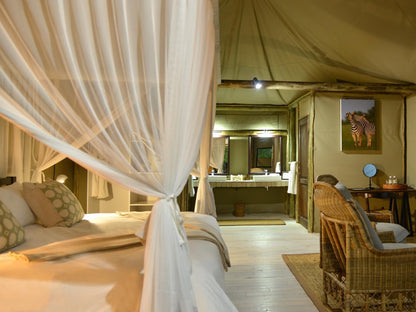 Ghoha Hills Savuti Lodge, Family Tent 1, Sepia Tones, Tent, Architecture