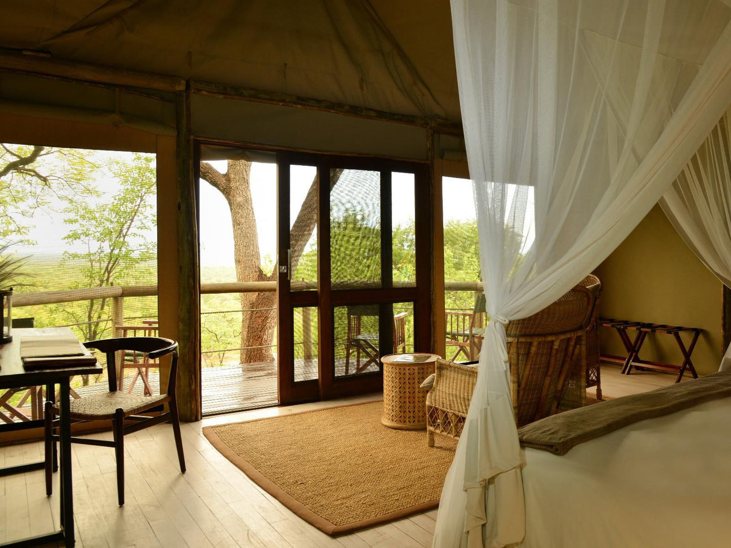 Ghoha Hills Savuti Lodge, Family Tent 1