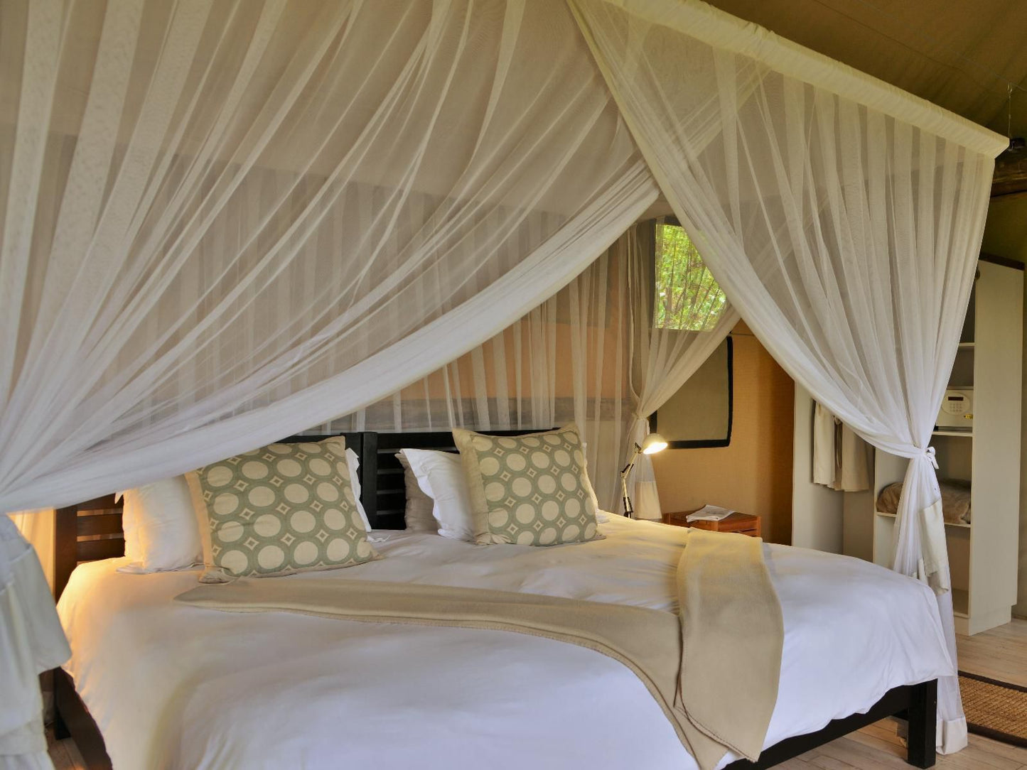 Ghoha Hills Savuti Lodge, Twin/King Tent 3, Bedroom