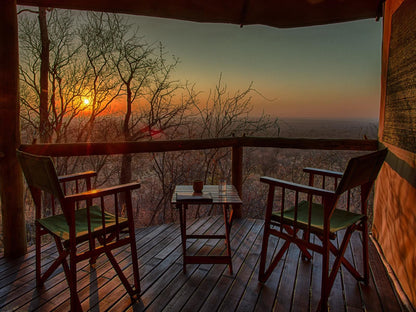 Ghoha Hills Savuti Lodge, Twin/King Tent 9, Sunset, Nature, Sky