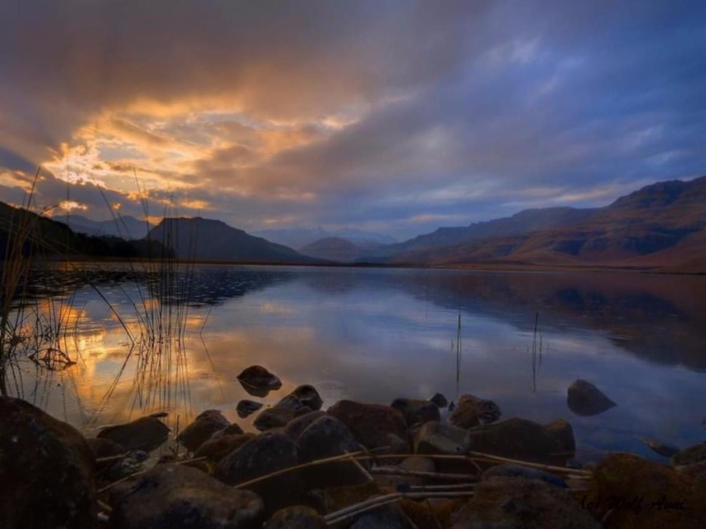 Giants Cup Wilderness Reserve Underberg Kwazulu Natal South Africa Lake, Nature, Waters, Highland