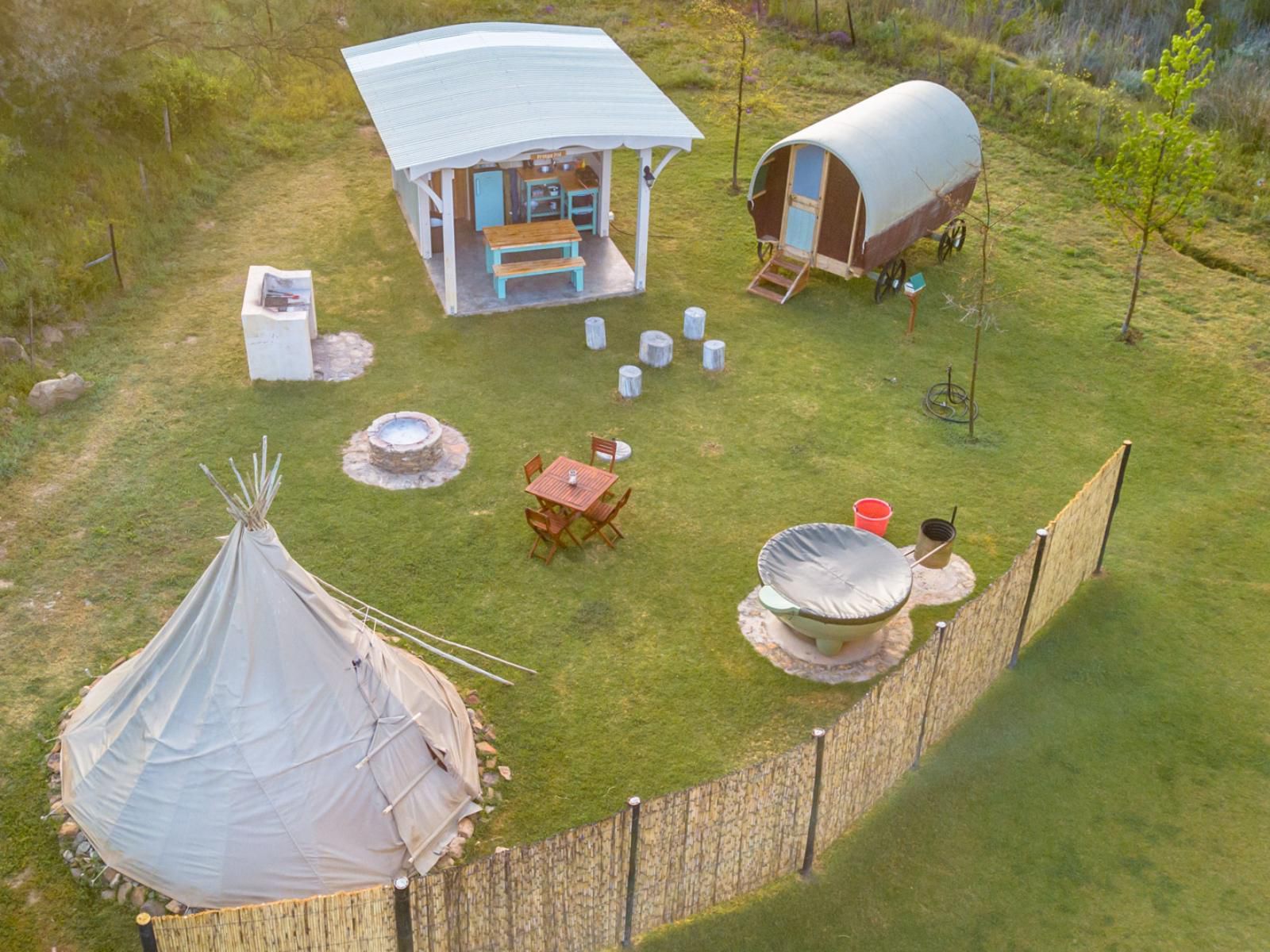 Glen Eden Farm, Blue Crane House, Tent, Architecture