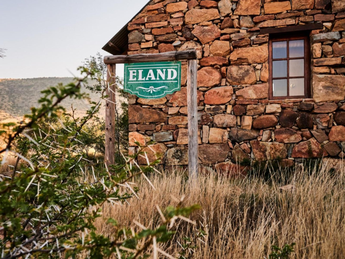 Glen Harry Game Reserve Graaff Reinet Eastern Cape South Africa Sign