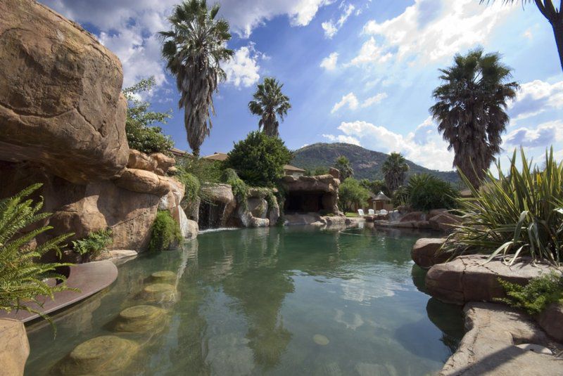 Glenburn Lodge Muldersdrift Gauteng South Africa Palm Tree, Plant, Nature, Wood, Swimming Pool