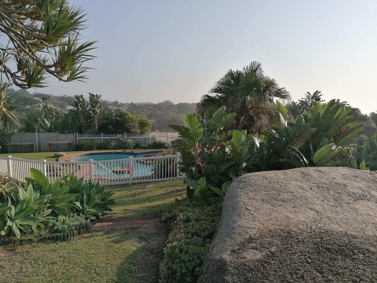 Glenmore Sands Glenmore Beach Port Edward Kwazulu Natal South Africa Palm Tree, Plant, Nature, Wood, Garden, Swimming Pool