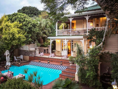 Goble Palms Guest House, House, Building, Architecture, Palm Tree, Plant, Nature, Wood, Garden, Swimming Pool