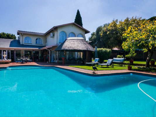 Golfer S Lodge Edenvale Johannesburg Gauteng South Africa Colorful, House, Building, Architecture, Palm Tree, Plant, Nature, Wood, Swimming Pool