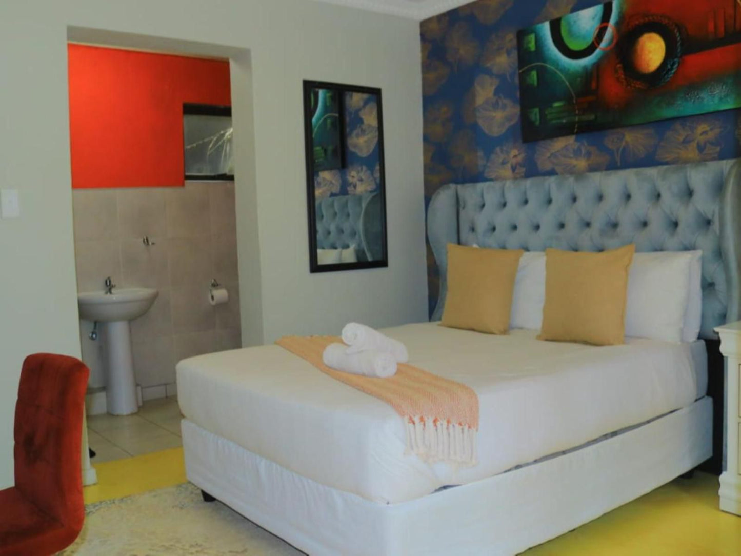 Golgotha Boutique Hotel, Deluxe Double Room, Bedroom