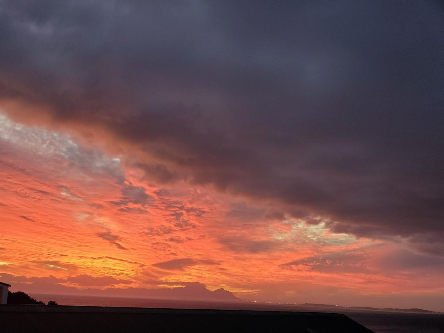 Gordon S Beach Boutique Guest Lodge Mountainside Gordons Bay Western Cape South Africa Sky, Nature, Clouds, Sunset