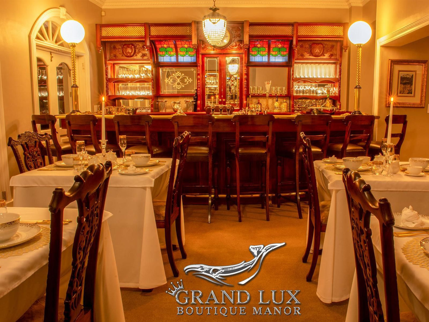 Grand Lux Boutique Manor Westcliff Hermanus Hermanus Western Cape South Africa Colorful, Place Cover, Food, Restaurant, Bar