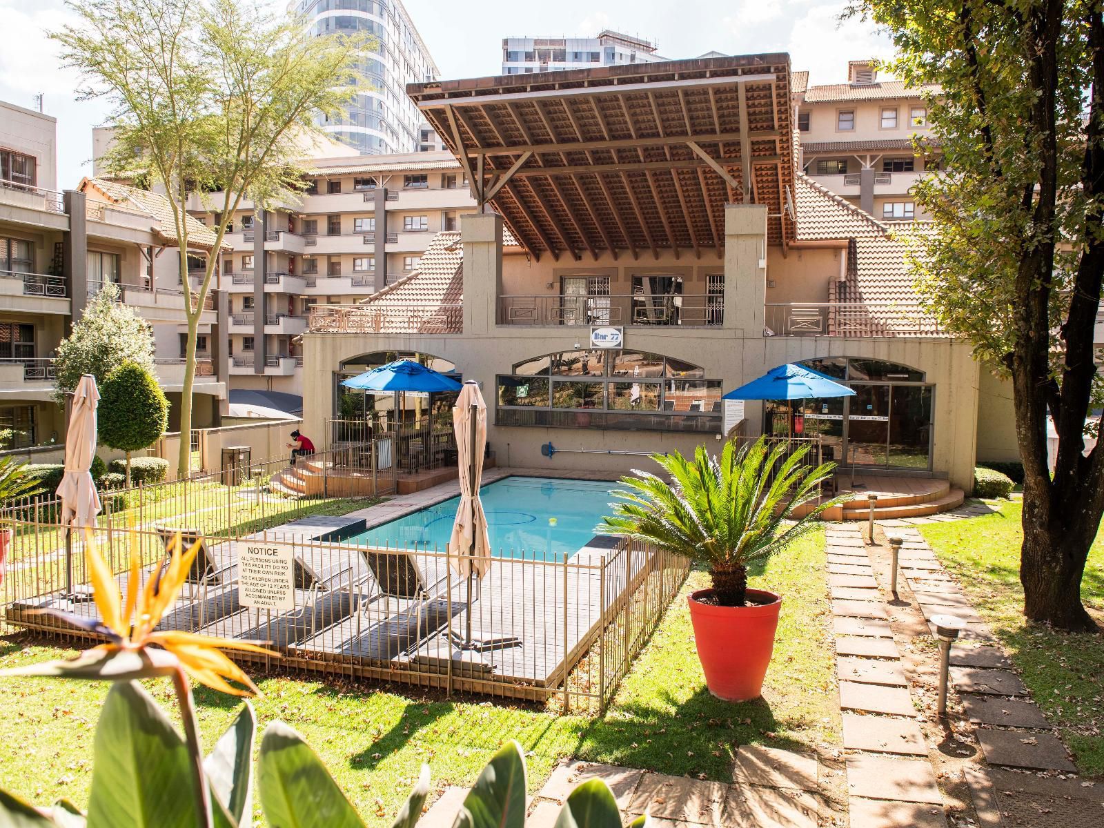 Grayston Exec Apartments Benmore Gardens Johannesburg Gauteng South Africa Swimming Pool