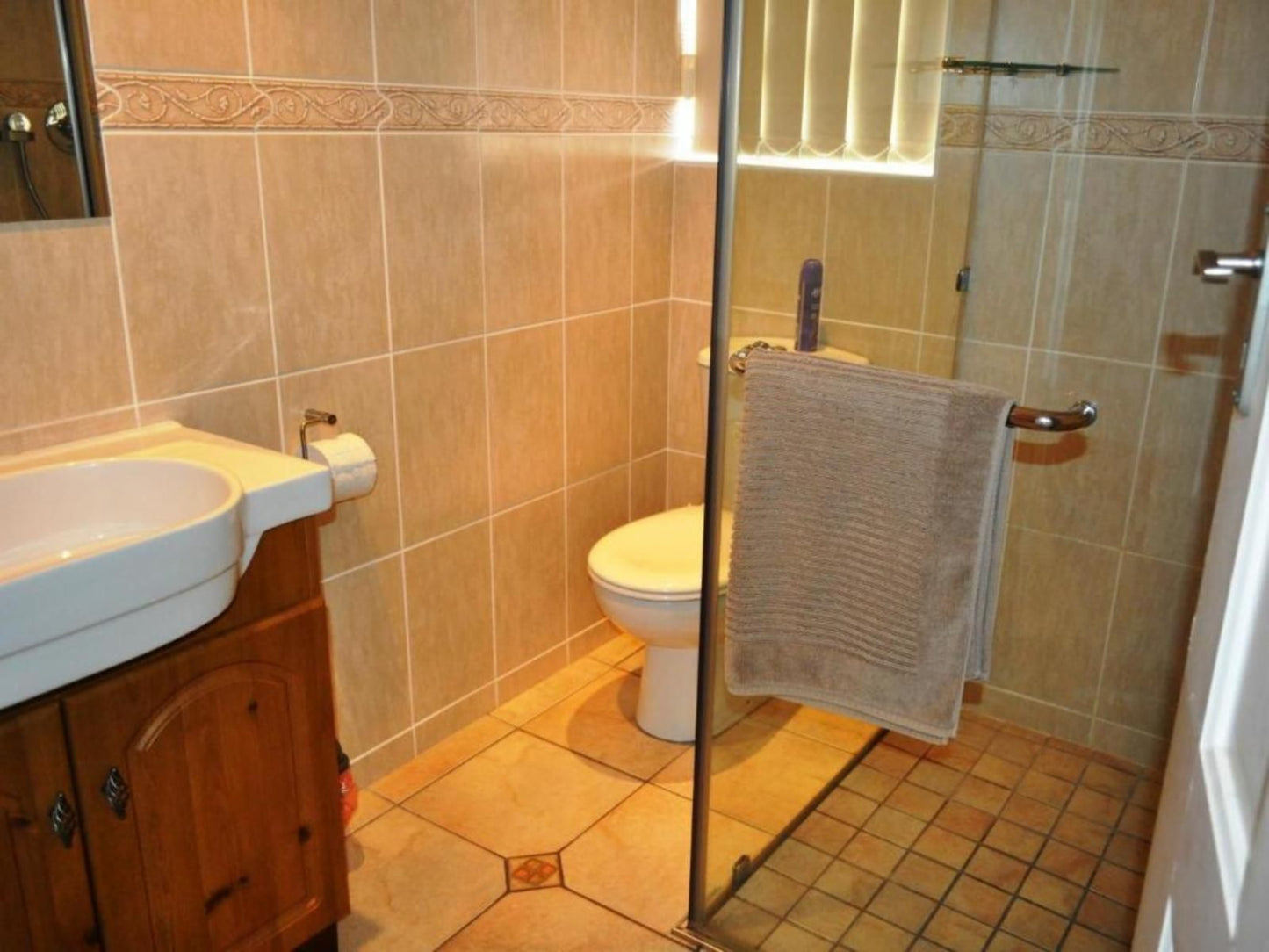 Great White Accommodation Kleinbaai Western Cape South Africa Sepia Tones, Bathroom