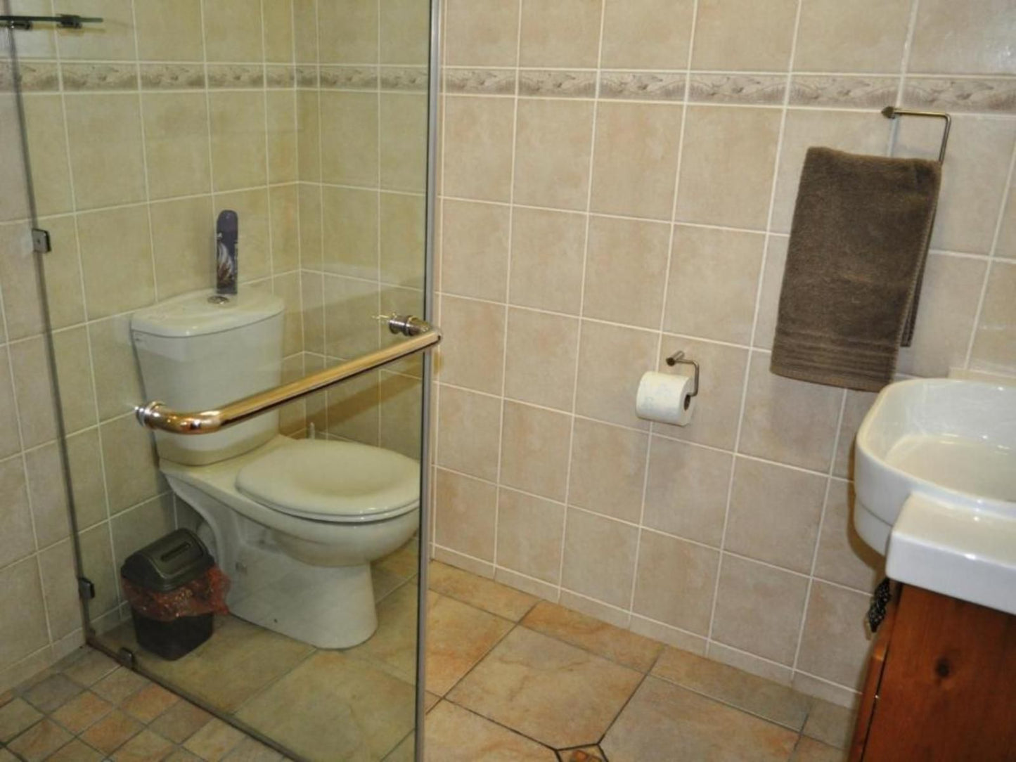 Great White Accommodation Kleinbaai Western Cape South Africa Sepia Tones, Bathroom