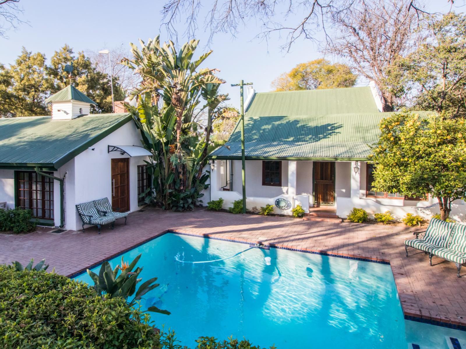 Green Gables Rivonia Johannesburg Gauteng South Africa Complementary Colors, House, Building, Architecture, Palm Tree, Plant, Nature, Wood, Garden, Swimming Pool