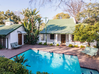 Green Gables Rivonia Johannesburg Gauteng South Africa Complementary Colors, House, Building, Architecture, Palm Tree, Plant, Nature, Wood, Swimming Pool