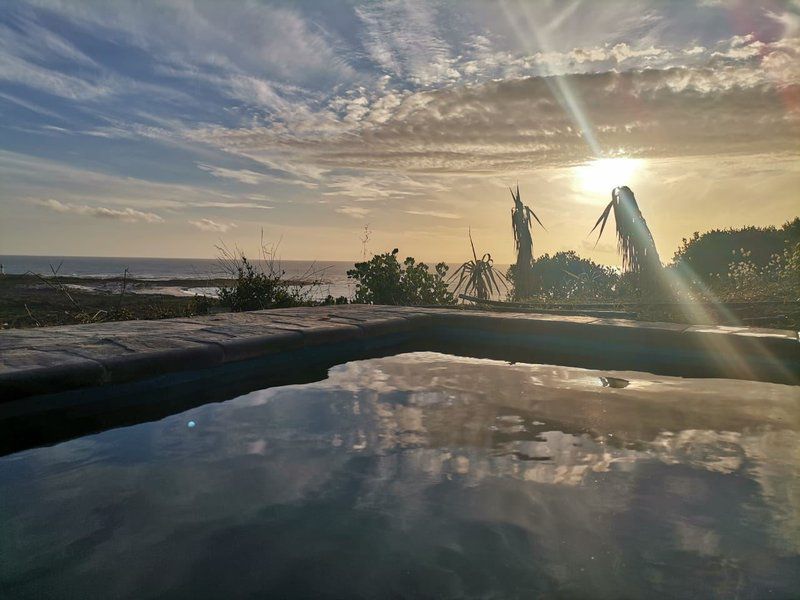 Hangklip House Pringle Bay Western Cape South Africa Beach, Nature, Sand, Palm Tree, Plant, Wood, Sky, Sunset, Swimming Pool