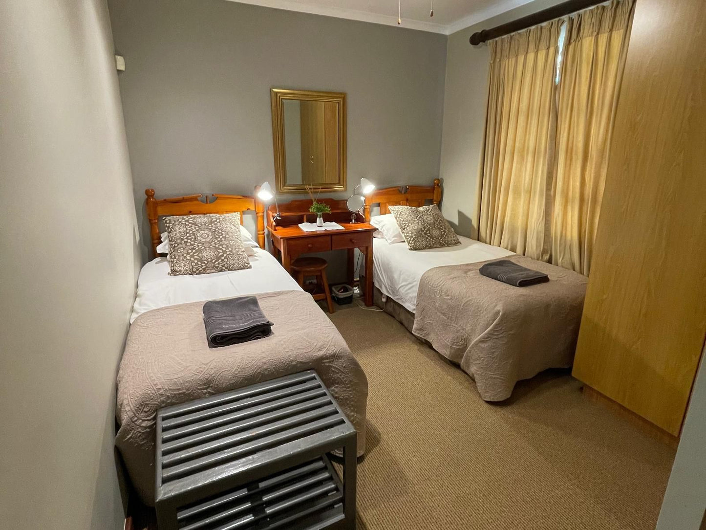 Hannic S Retreat Clarens Free State South Africa Sepia Tones, Bedroom