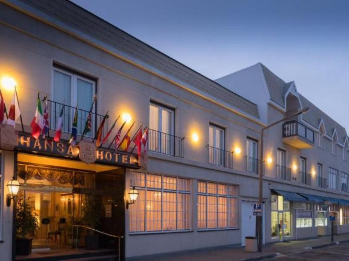 Hansa Hotel Swakopmund, House, Building, Architecture, Bar