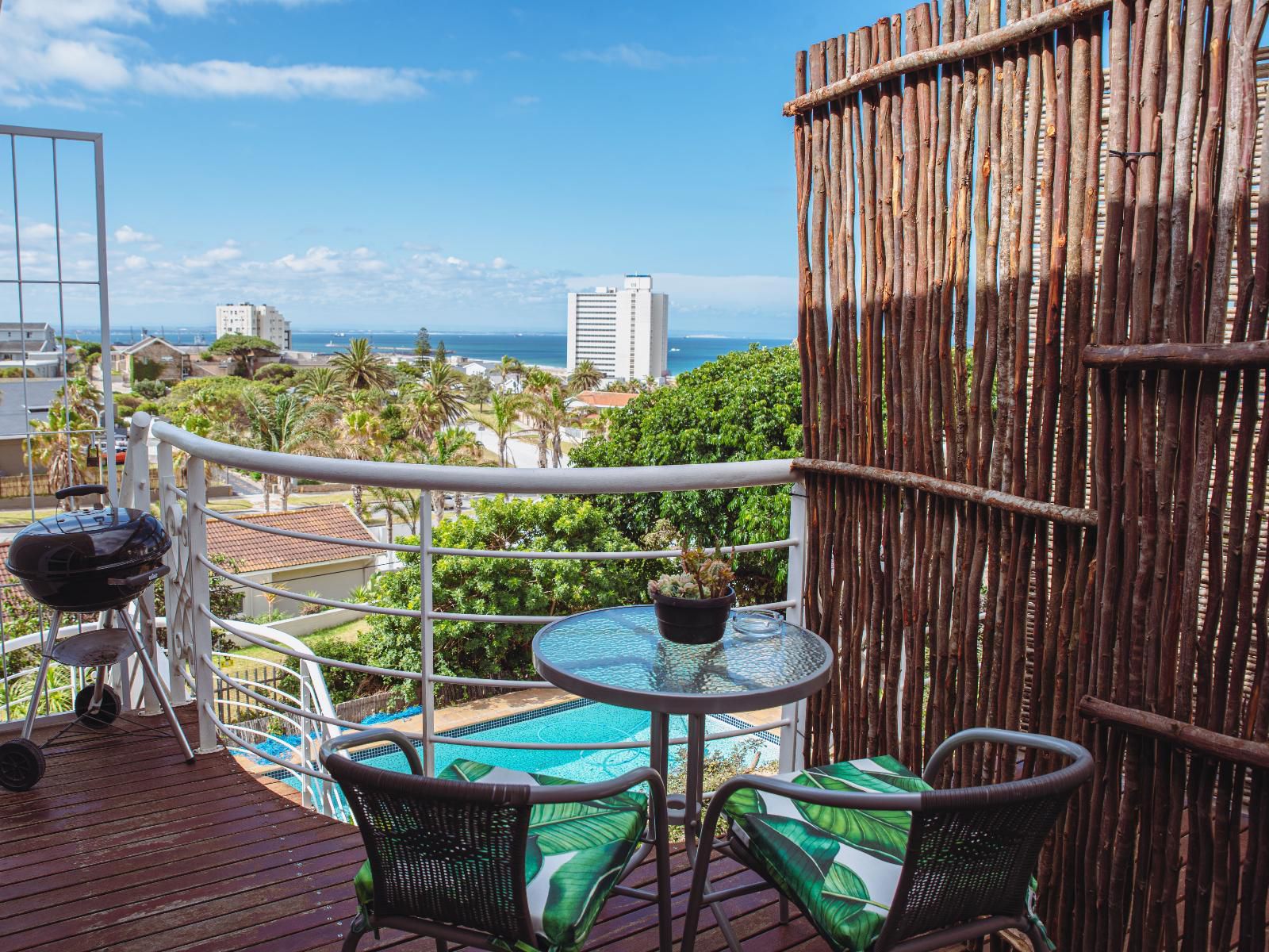 Harbour Cottages Humerail Port Elizabeth Eastern Cape South Africa Complementary Colors, Balcony, Architecture, Beach, Nature, Sand, Palm Tree, Plant, Wood