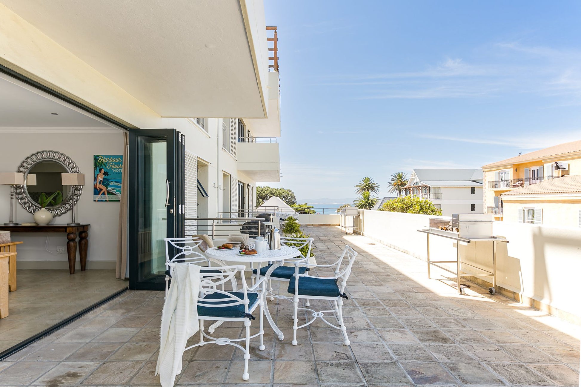 Harbour House Hotel Hermanus Western Cape South Africa Balcony, Architecture, Beach, Nature, Sand, House, Building, Palm Tree, Plant, Wood