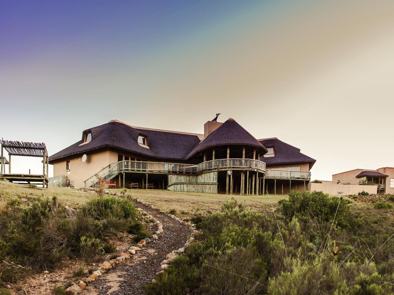 Hartenbos Private Game Lodge, Building, Architecture, House