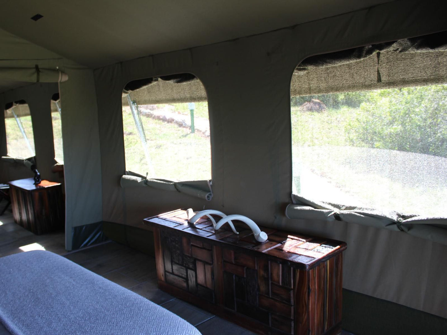 Hartenbos Private Game Lodge, Luxury Family Tent 4 persons