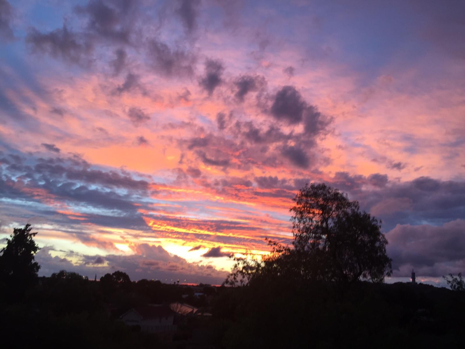 Haus Holzapfel Beaufort West Western Cape South Africa Sky, Nature, Clouds, Sunset