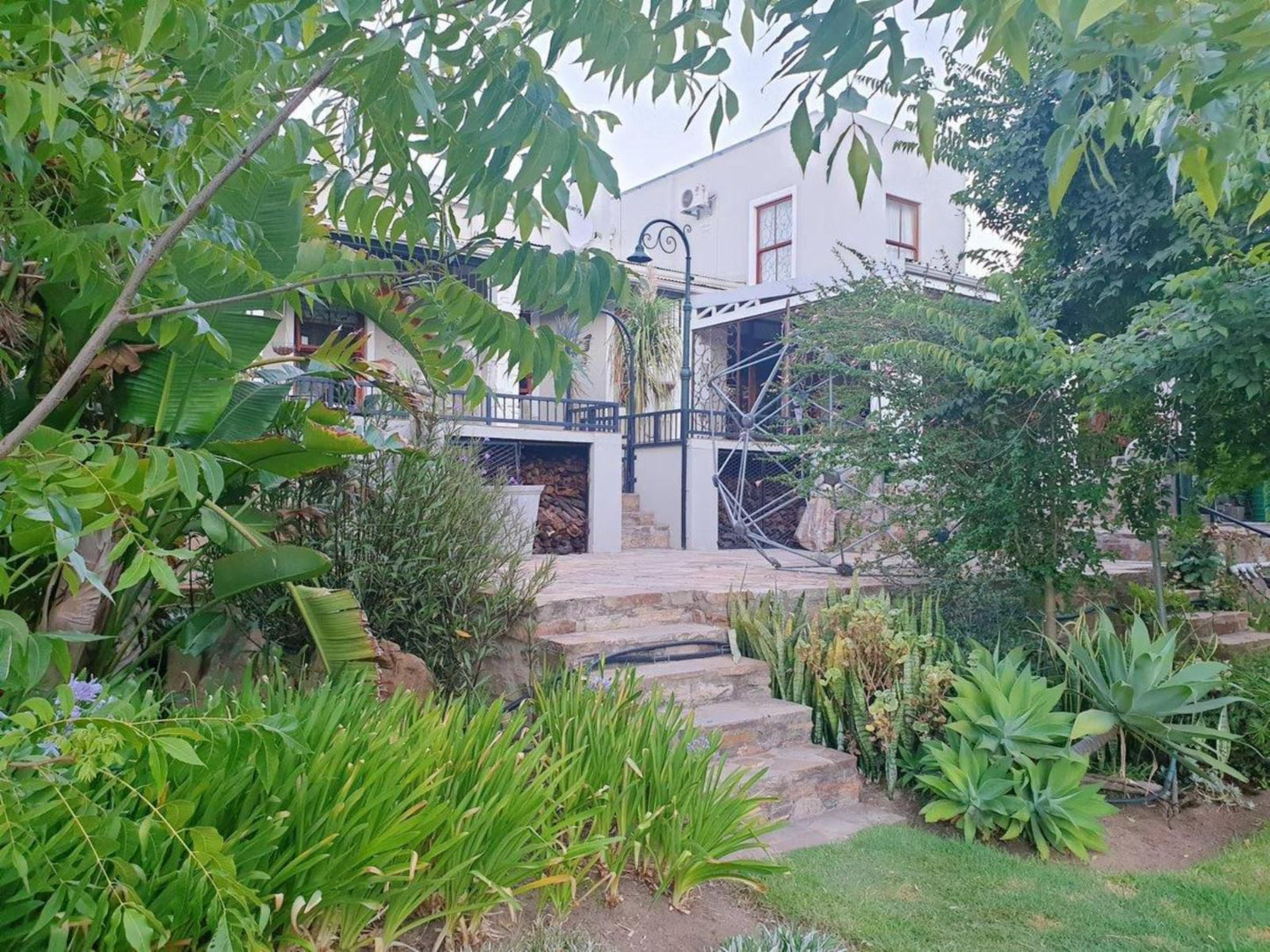 Haus Muller Clanwilliam Western Cape South Africa House, Building, Architecture, Palm Tree, Plant, Nature, Wood, Garden